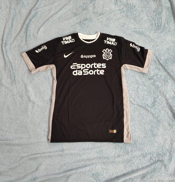 CAMISETA CORINTHIANS NEGRA