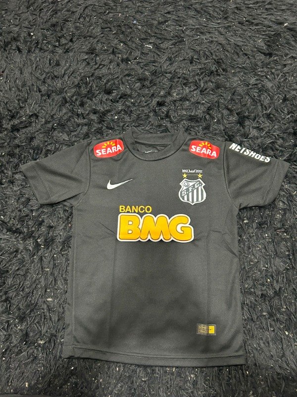 CAMISETA RETRO SANTOS NEYMAR JR SUPLENTE 2011 SUPLENTE NIÑO