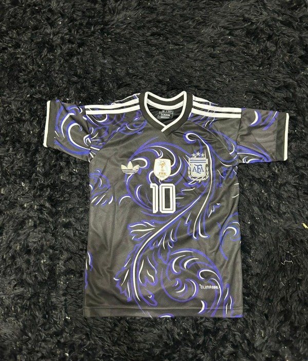 CAMISETA ARGENTINA MUNDIAL 2026 SUPLENTE NIÑO