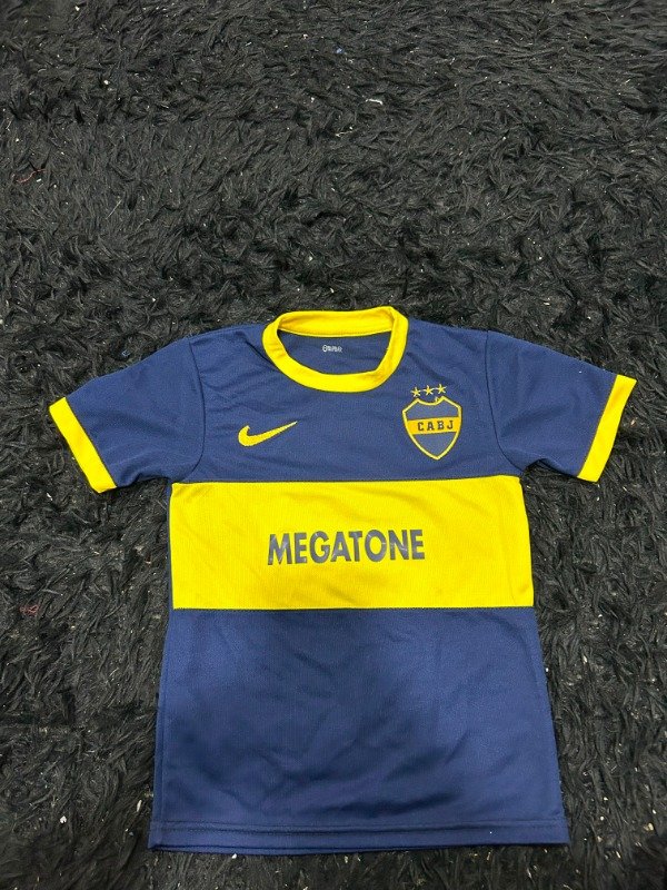 CAMISETA RETRO BOCA JUNIORS 2007 TITULAR NIÑO