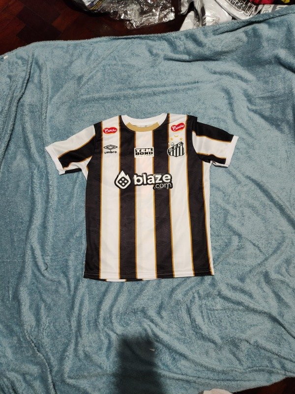 CAMISETA SANTOS NEYMAR RAYADA