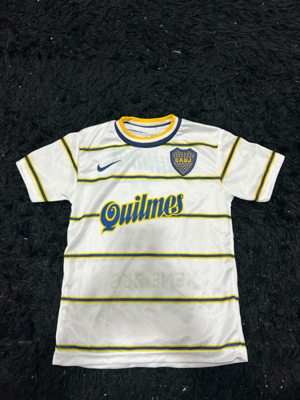 CAMISETA RETRO BOCA JUNIORS 1999 SUPLENTE NIÑO