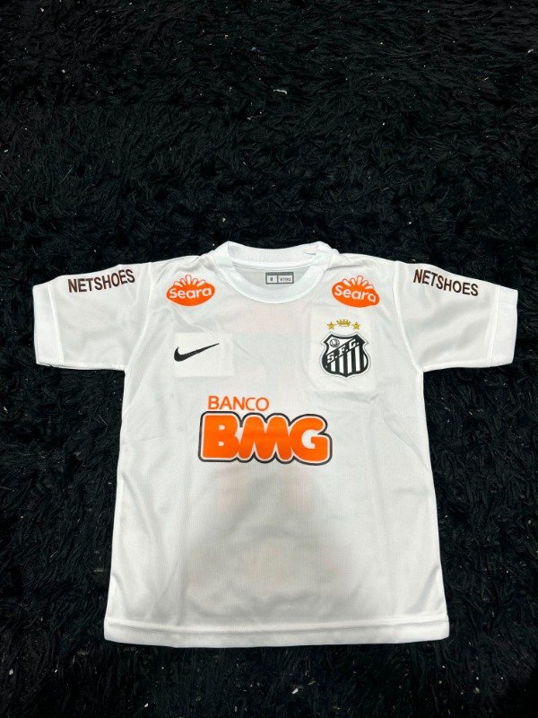 CAMISETA RETRO SANTOS NEYMAR JR TITULAR 2011 NIÑO