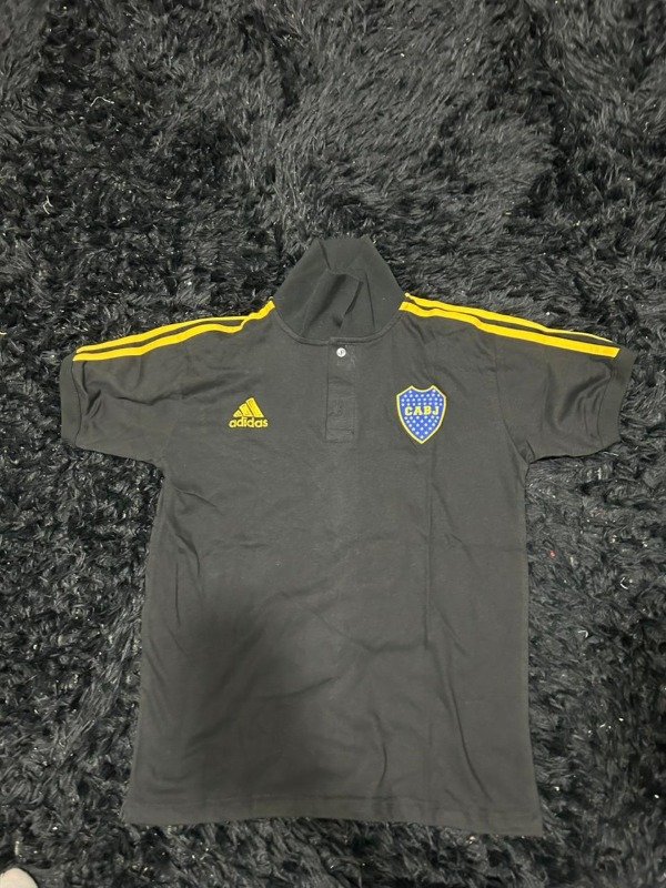 CHOMBA BOCA JUNIORS NEGRA