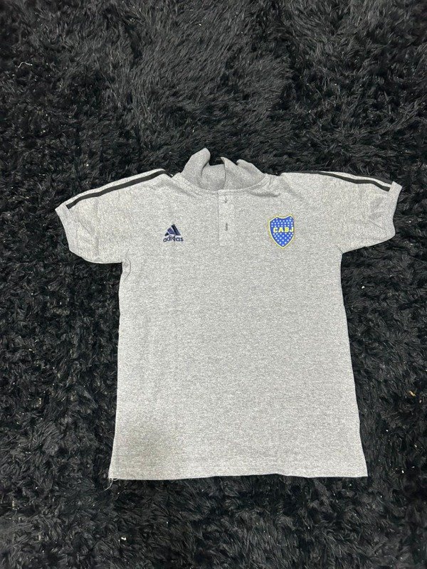CHOMBA BOCA JUNIORS GRIS
