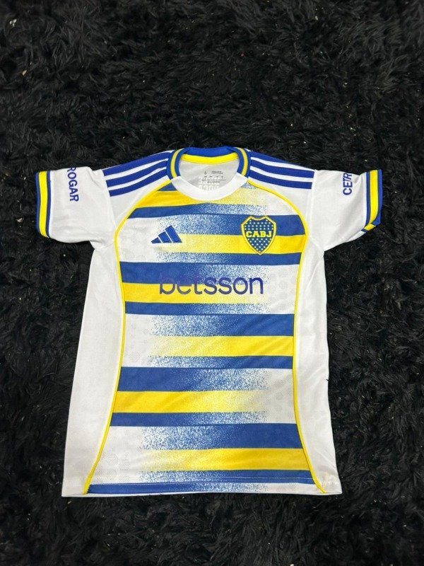 CAMISETA BOCA SUPLENTE NIÑO