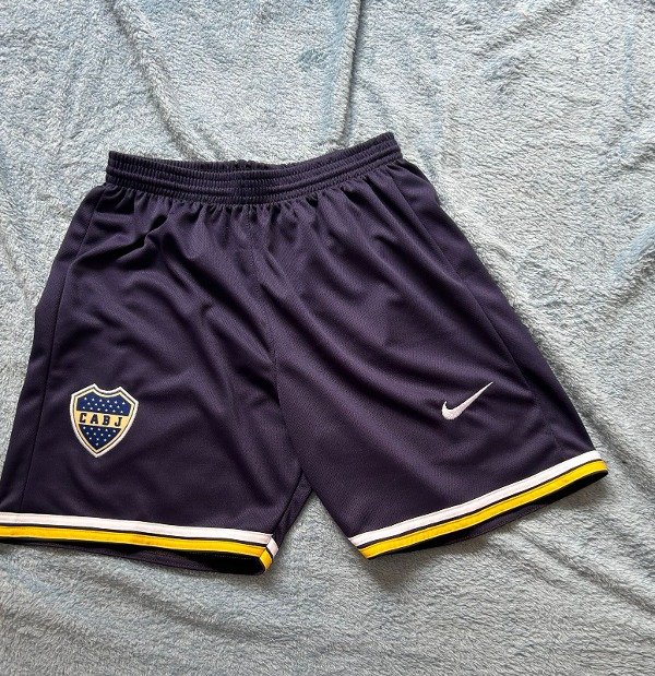 SHORT BOCA RETRO AZUL