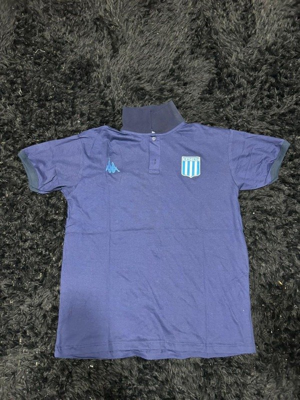 CHOMBA RACING AZUL MARINO
